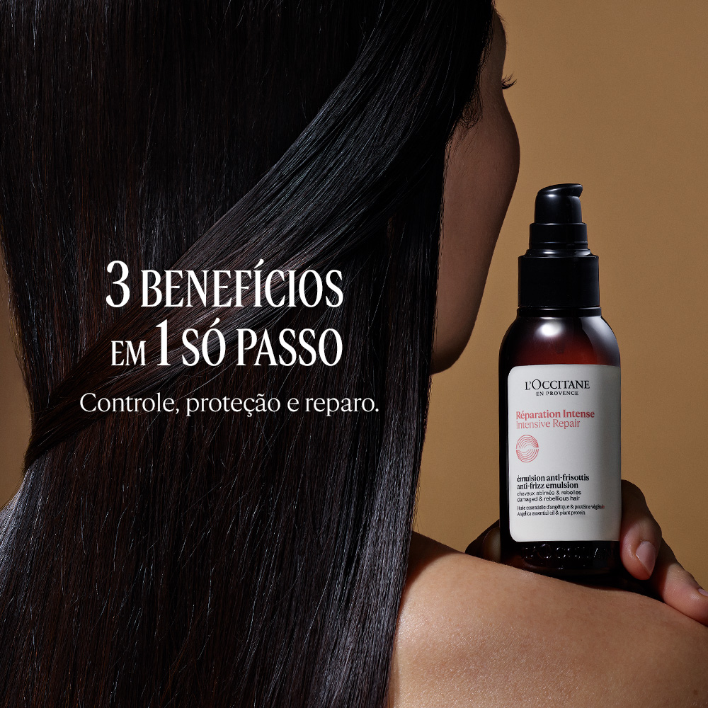 S&eacute;rum Anti-frizz Repara&ccedil;&atilde;o Intensiva Aromacologia, , large